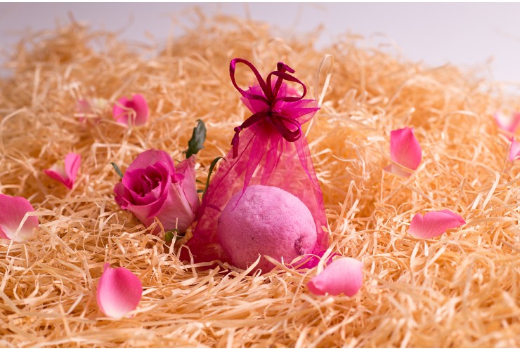 Be2la bath bombs (50 g) - rose